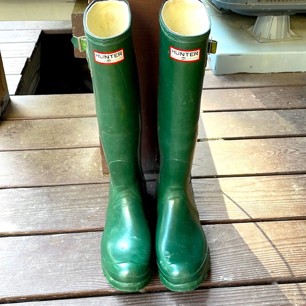 GREEN HUNTER BOOTS